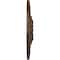 Ekena Millwork Vaduz Ceiling Medallion (Canopies up to 3 1/2"), 23 1/2"OD x 3 1/2"ID x 2 1/8"P, Root Beer Crackle CM23VARBC - alternate 4